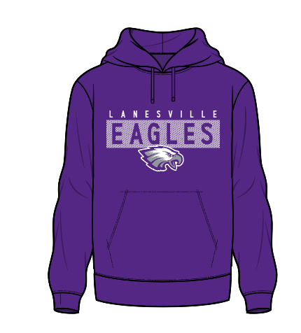 Lanesville Eagles Hooded Sweatshirt