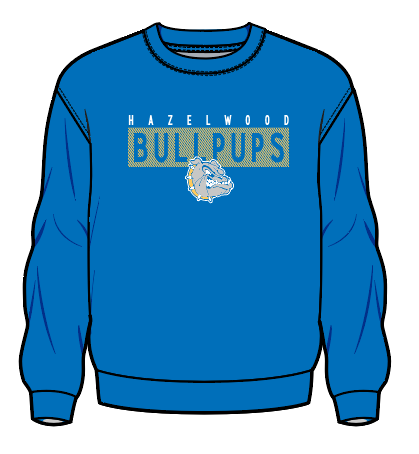 Hazelwood Bullpups Crewneck Sweatshirt